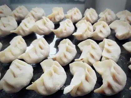 Corn carrots, skinny dumplings