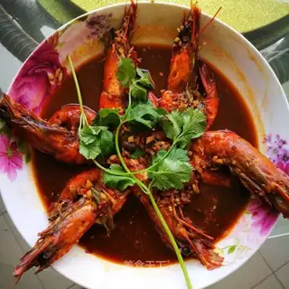 The soy shrimp