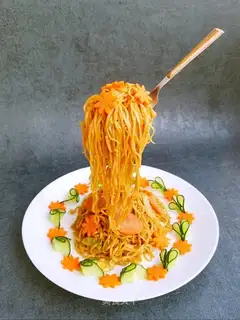 Flying noodles