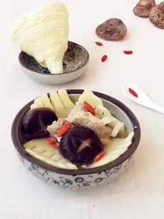 Spring chop soup