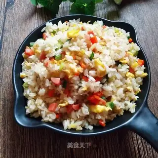 Five eggs of fried rice