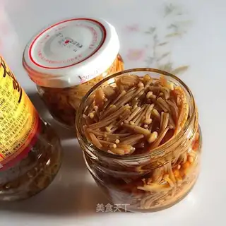Japanese golden mushrooms