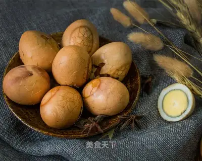 Five spicy tea eggs