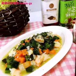 Cactus fried shrimp