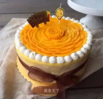 Mango lasagna cake