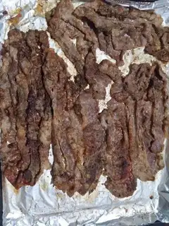 Cows roasted in sauce