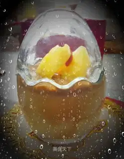 Double banana milk mousse