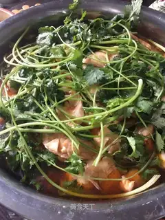 Boiled fish