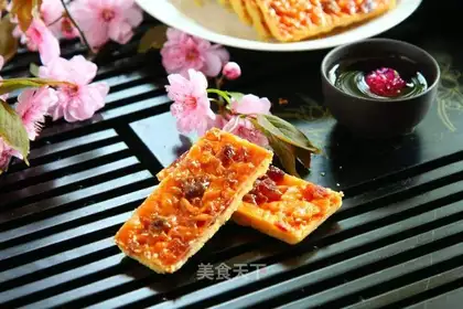 Caramel almonds