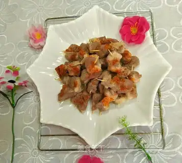 The electric grilled toothpick