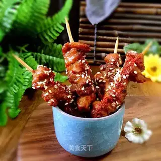 Ridiculous toothpick meat