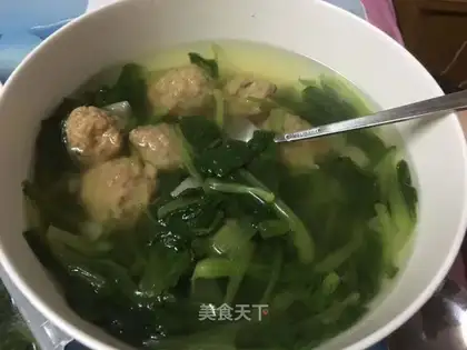 Meatball soup