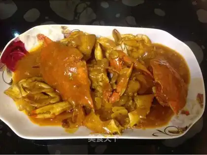 Curry crabs