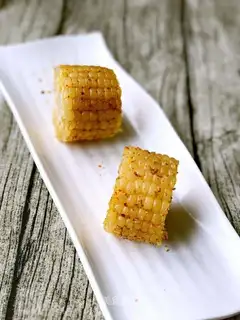 Spicy roasted corn