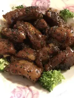 Honey-juice ribs