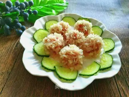 Pearl rice balls