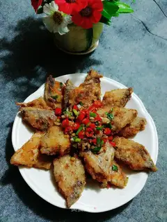 Pepper salted fish