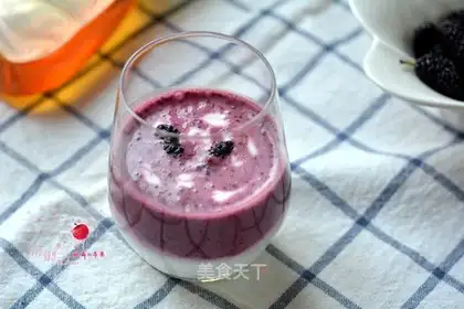 Smoky yogurt shake