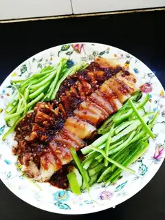 Garlic white meat