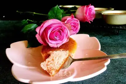 The roses and the cheesecake