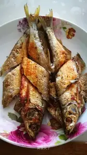 Fried mackerel