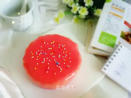 Mango chocolate mousse cake