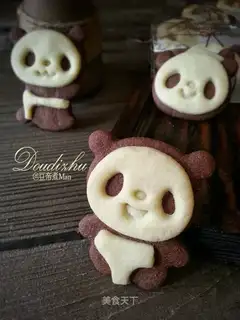 Panda cookies