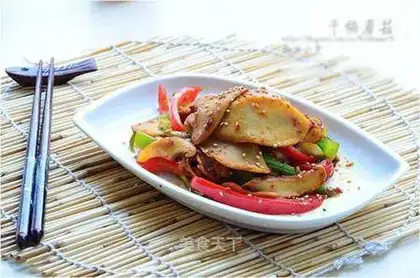 Potato fried mushrooms