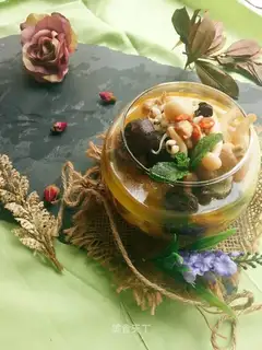 Seafood mushroom chicken soup