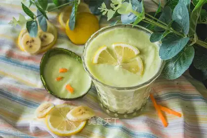 Banana butter juice