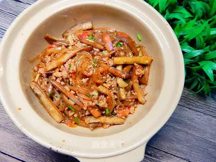 A casserole eggplant