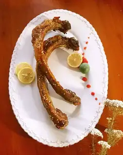 Honey roasted ribs