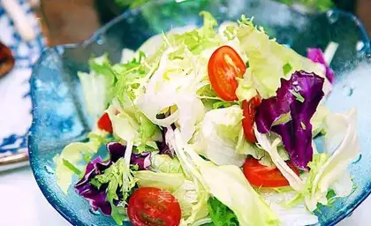 The salad