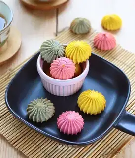 ♪ Sweet bean sand cookies ♪