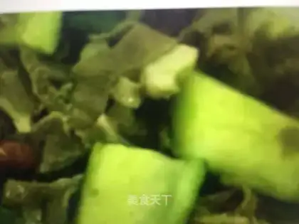 The cucumber guacamole