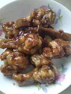 Coke chicken wings