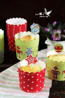A rice cupcake
