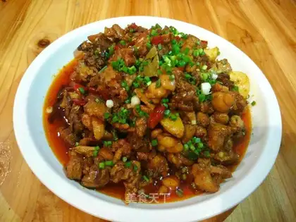 Spicy duck