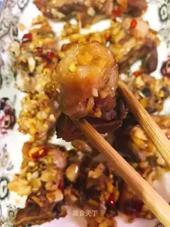 Garlic ribs from the oven