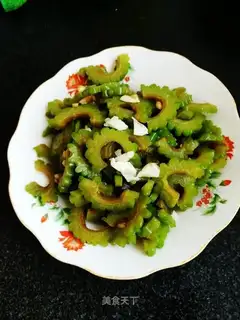 A cold, bitter melon
