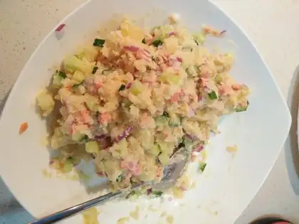 Mashed potato salad