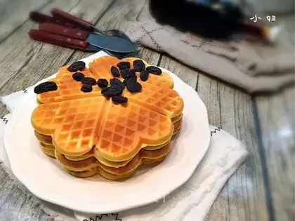 Milk waffles
