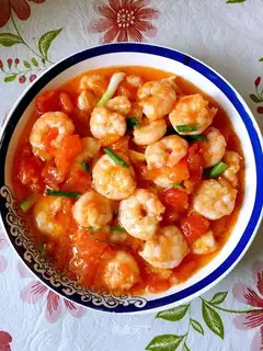 Cheese and shrimp