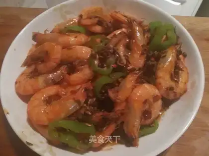 Spicy shrimp