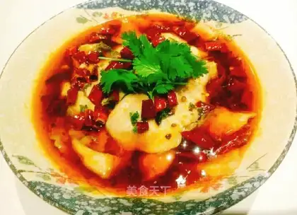Boiled fish