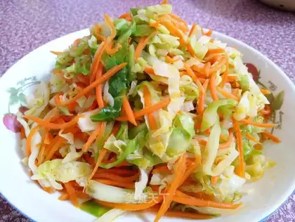 Scrambled carrots