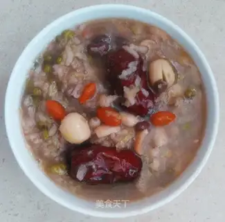 Ten treasures of congee