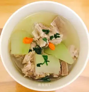Pork bouquet soup