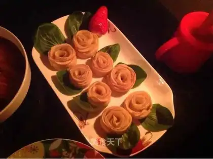Apple roses