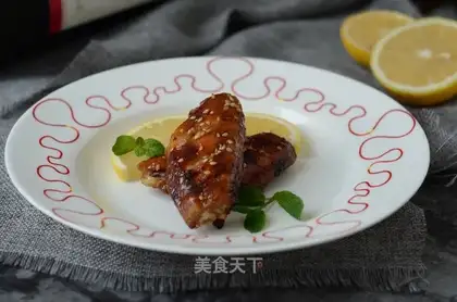 Lemon chicken wings